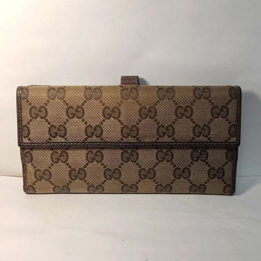 Authentic Gucci GG Monogram Wallet - Picture 2 of 11